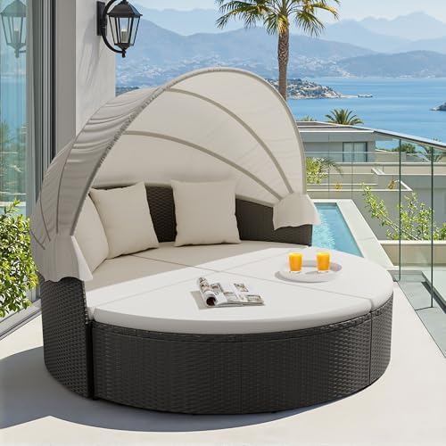 Outdoor Daybed Sofa - Patio Furniture Outdoor Round Daybed with