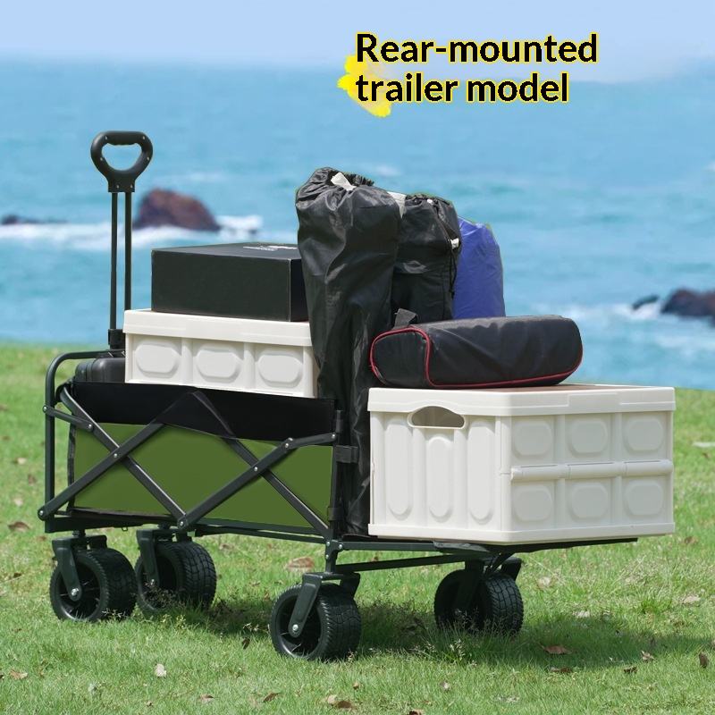Outdoor Furniture With Storage - Factory Sale Four Wheel Platform Camping