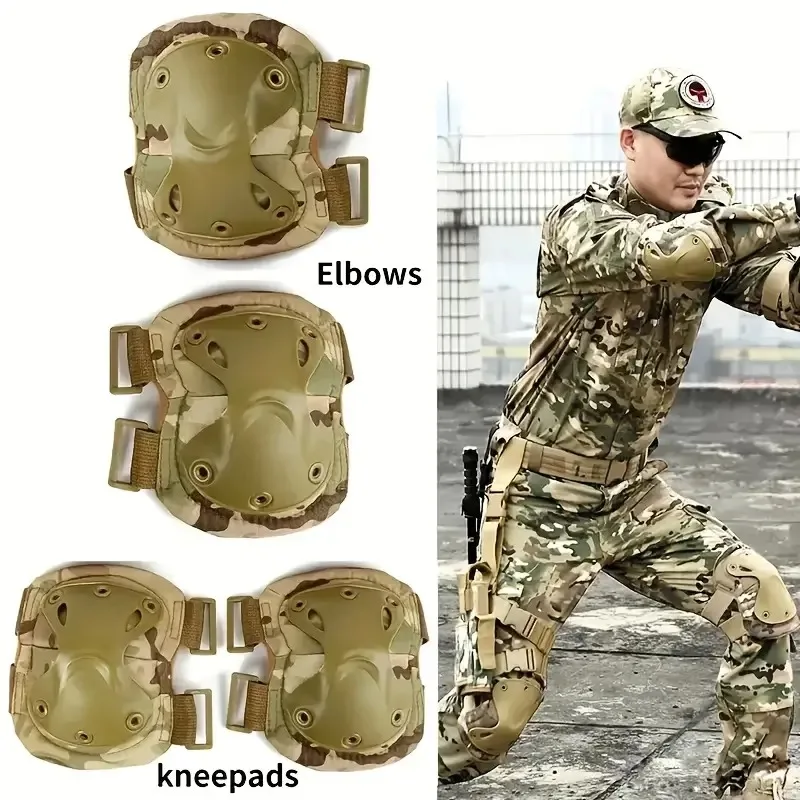 Outdoor Furniture Pads - Tactical Knee Pad Elbow CS Military