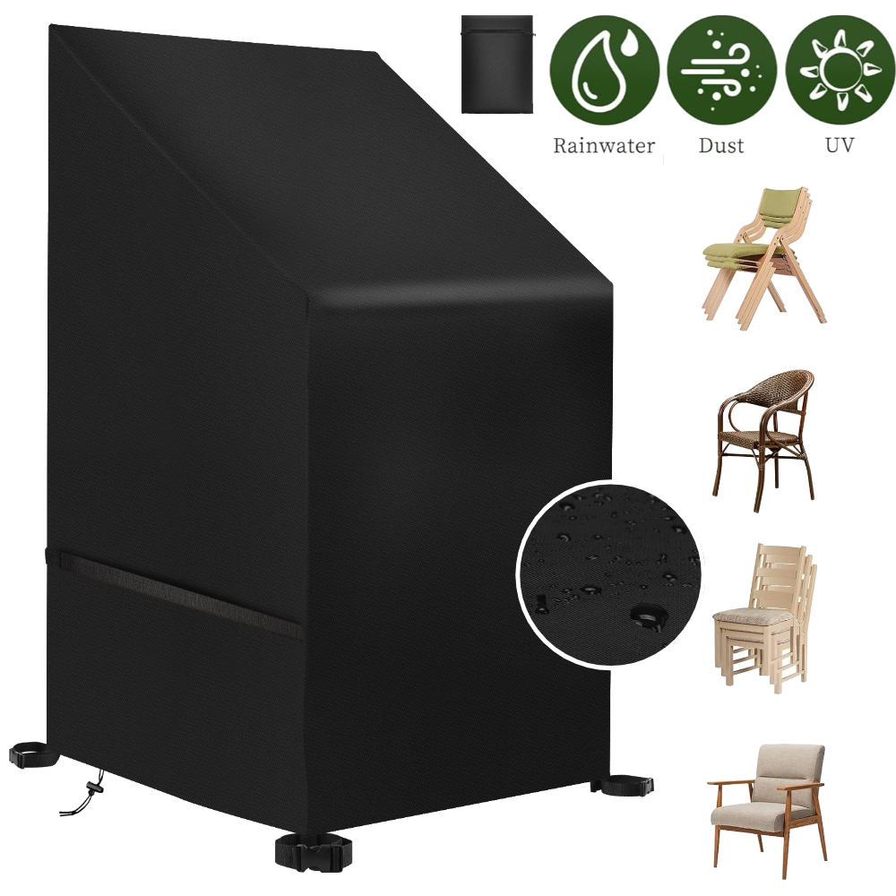 Outdoor Furniture Paint - 65x65x80x120cm Garden Stacking Chair Cover Waterproof