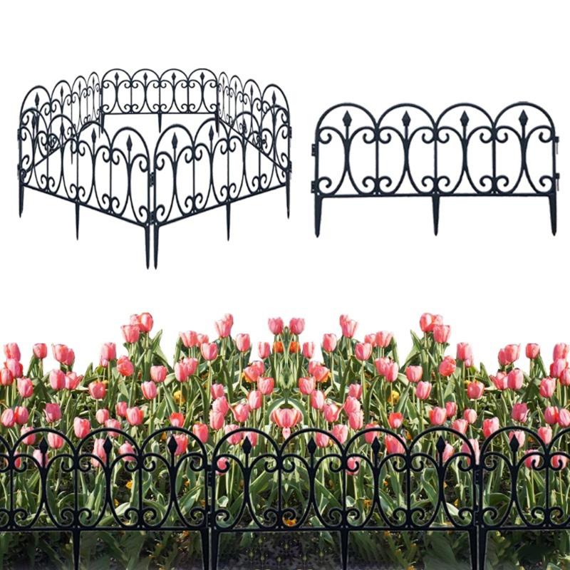 Outdoor Daybed Sofa - Decorative Garden Fence Outdoor Rustproof Landscape
