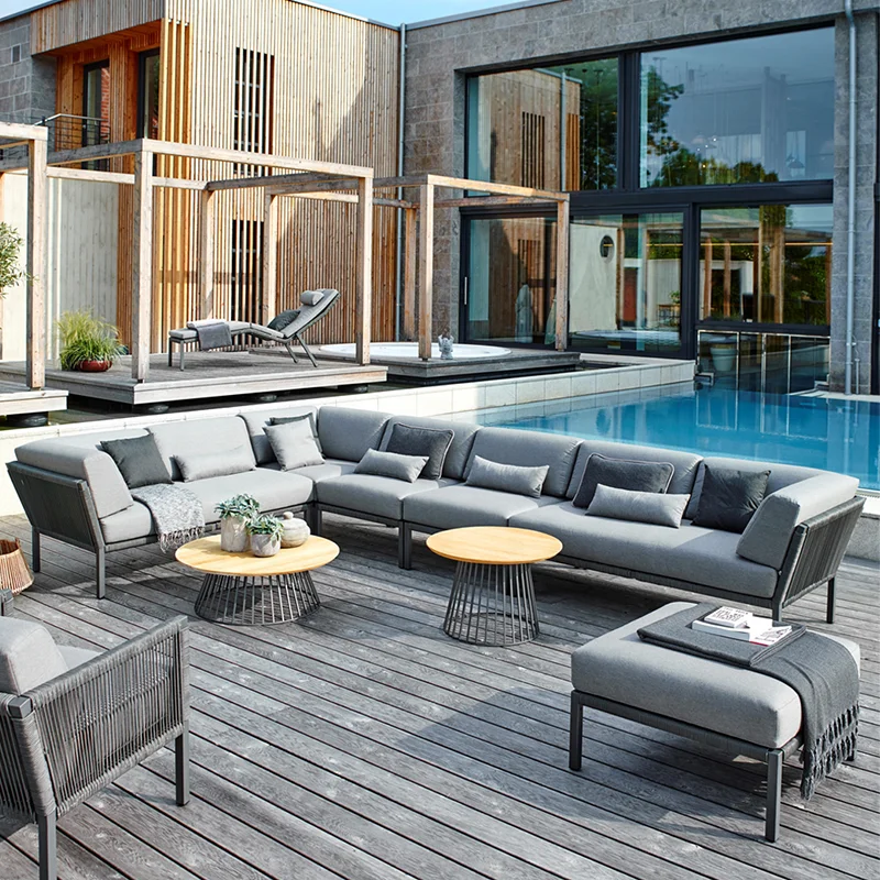 Outdoor Furniture Material - Z New L Shape Garden Corner