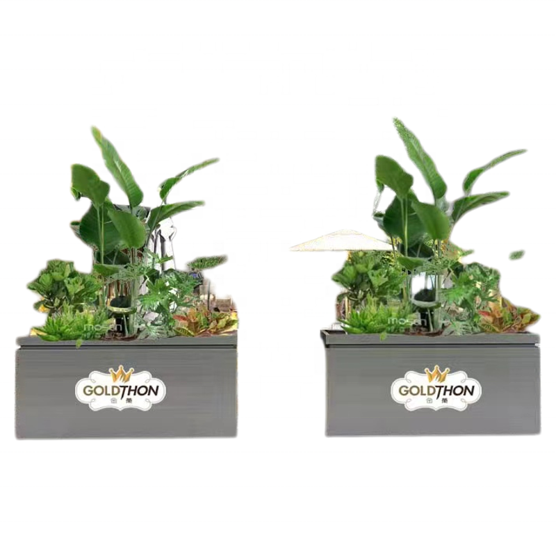 Outdoor Furniture In Store - &Outdoor Wrought-Iron Flower Beds Partition Planters