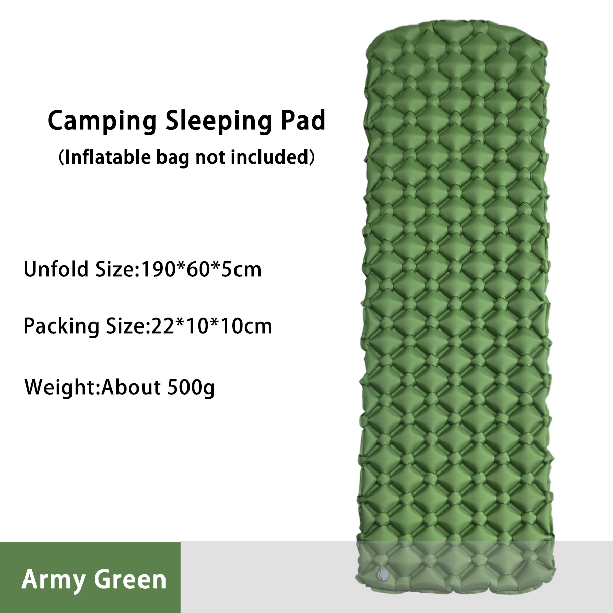 Outdoor Furniture Pads - Camping Inflatable Mattress in Tent Folding