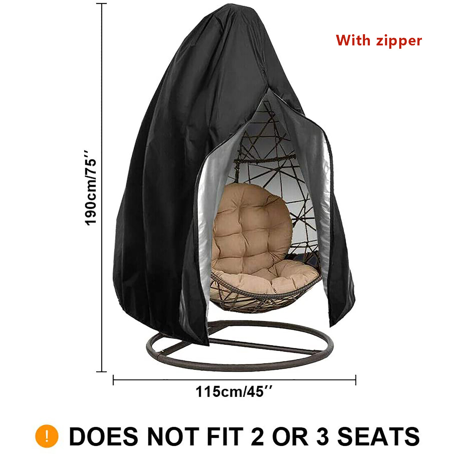1 Piece Hanging Egg Chair Swin - đánh giá và giá Outdoor Furniture Paint