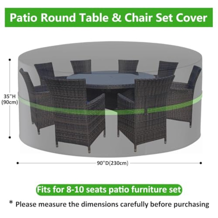 Round Patio Furniture Covers,  - đánh giá và giá Outdoor Furniture Covers Waterproof