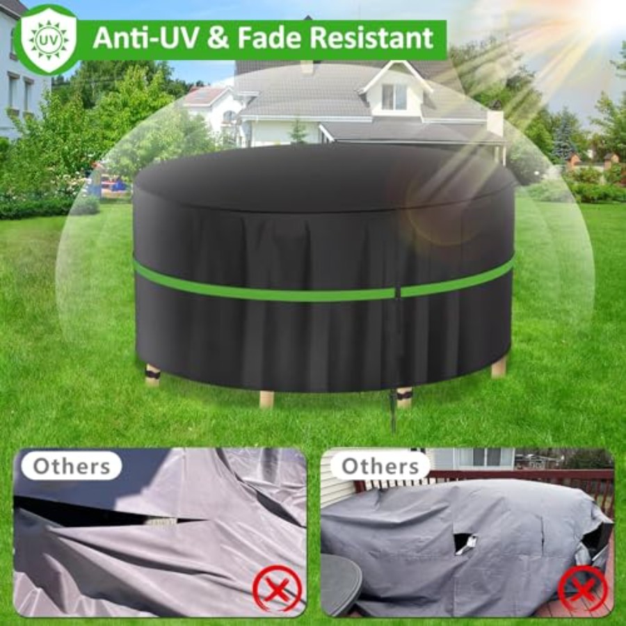 Round Patio Furniture Covers,  - đánh giá và giá Outdoor Furniture Covers Waterproof