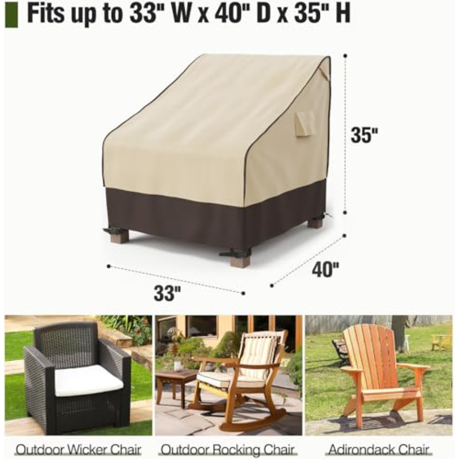 Patio Chair Cover Waterproof,  - đánh giá và giá Outdoor Furniture Covers Waterproof