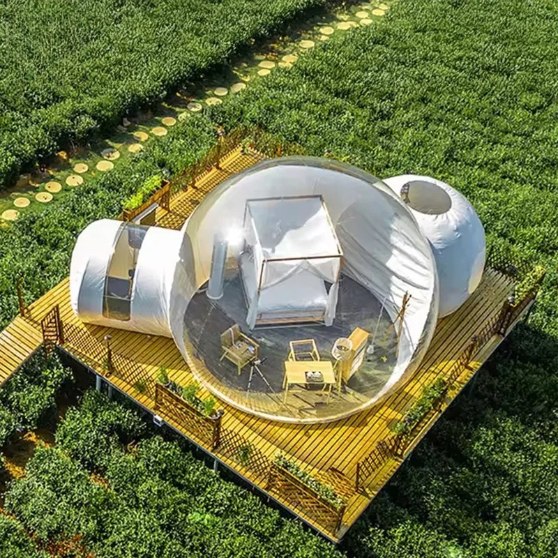 Outdoor Inflatable Bubble Hous - đánh giá và giá Outdoor Furniture Material