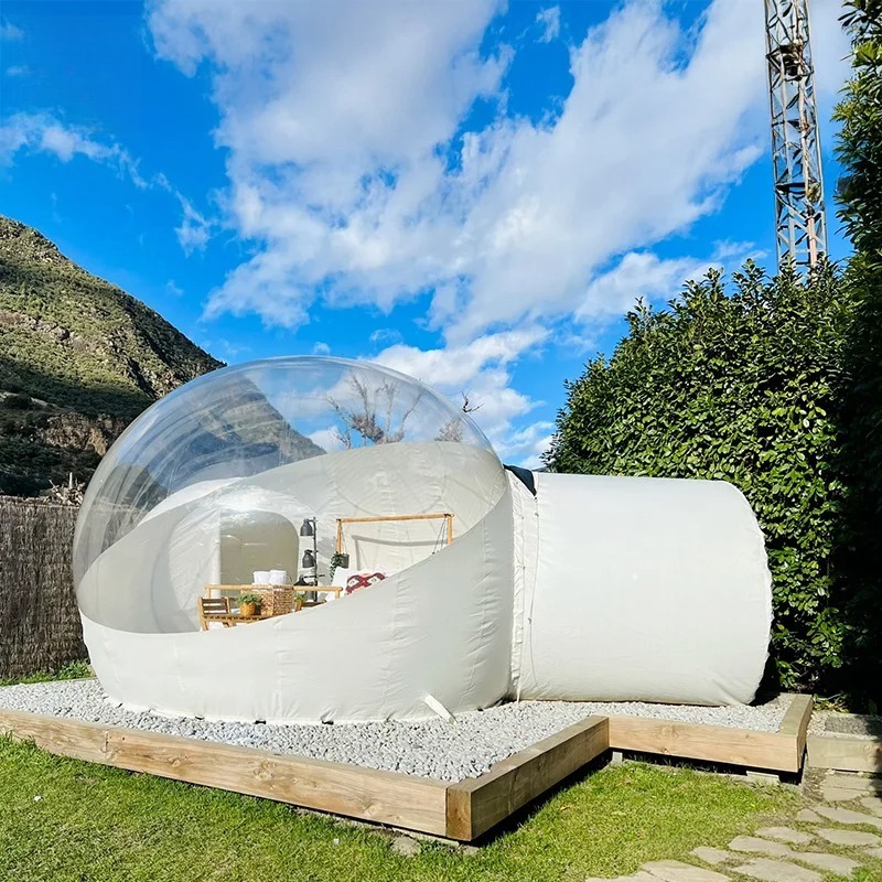 Outdoor Inflatable Bubble Hous - đánh giá và giá Outdoor Furniture Material