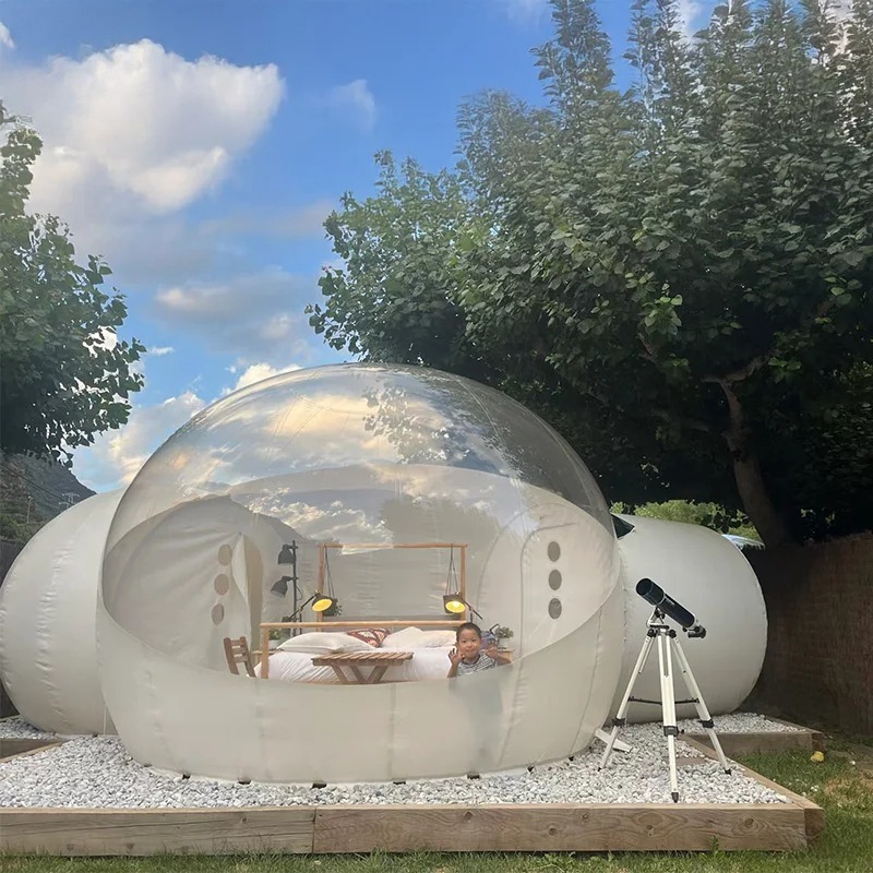 Outdoor Inflatable Bubble Hous - đánh giá và giá Outdoor Furniture Material