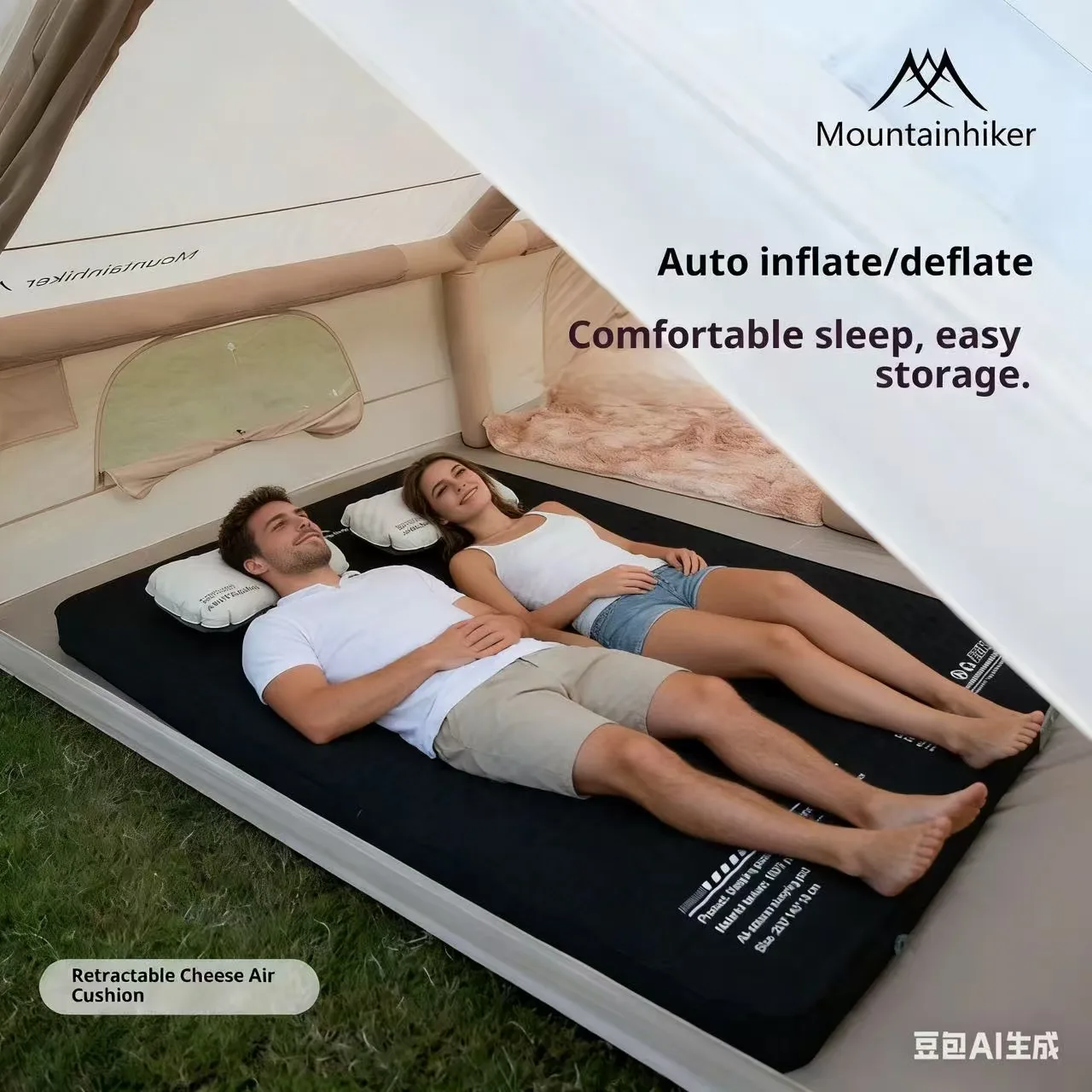 MOUNTAINHIKER Inflatable Mattr - đánh giá và giá Outdoor Daybed Sofa