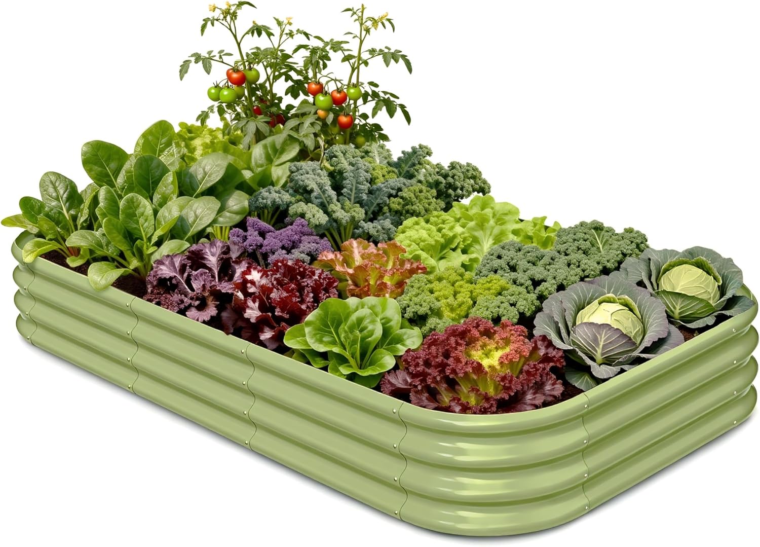Galvanized Raised Garden Bed 8 - đánh giá và giá Planter Raised Metal