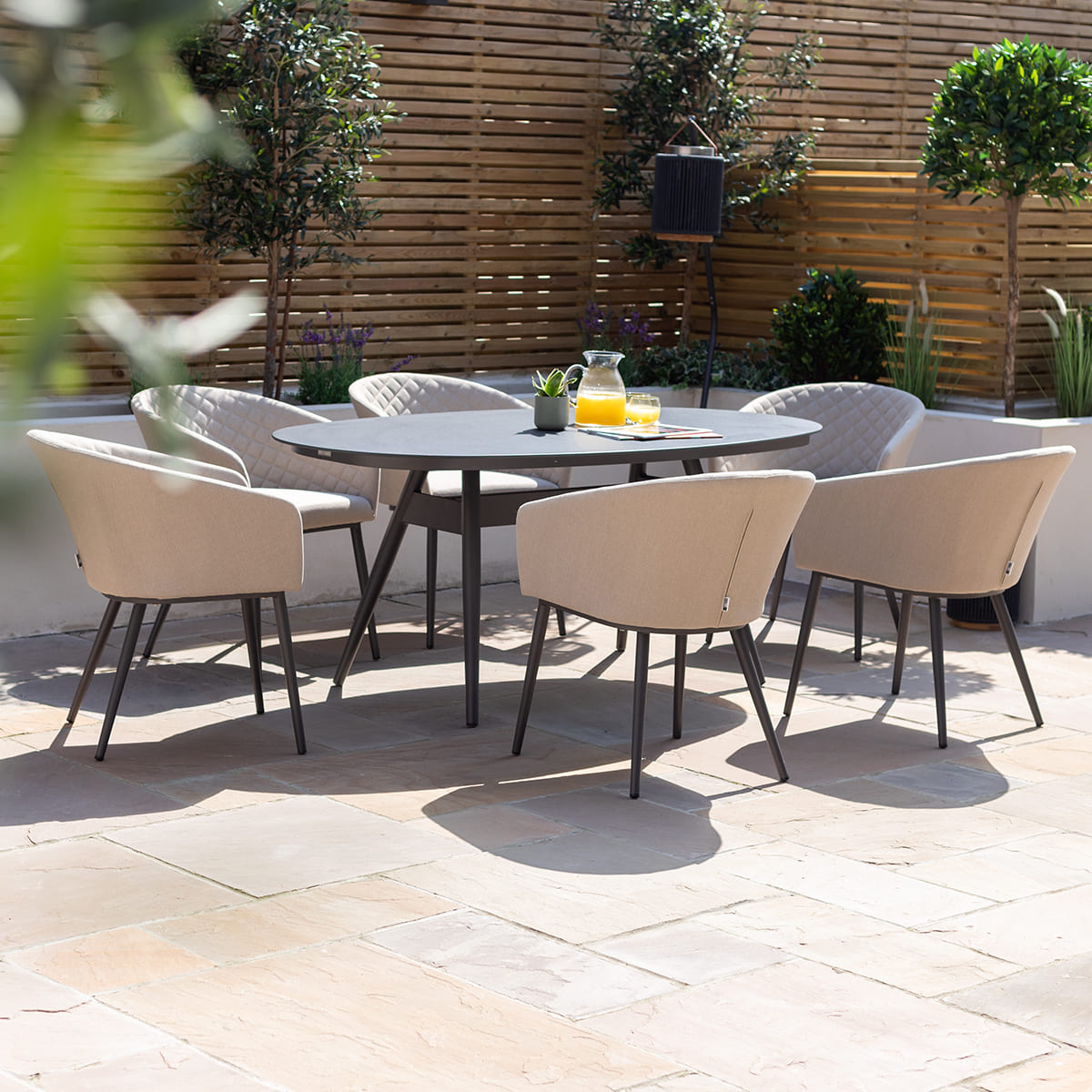 Modern Simple Patio Dining Set - đánh giá và giá Outdoor Furniture Dining Set