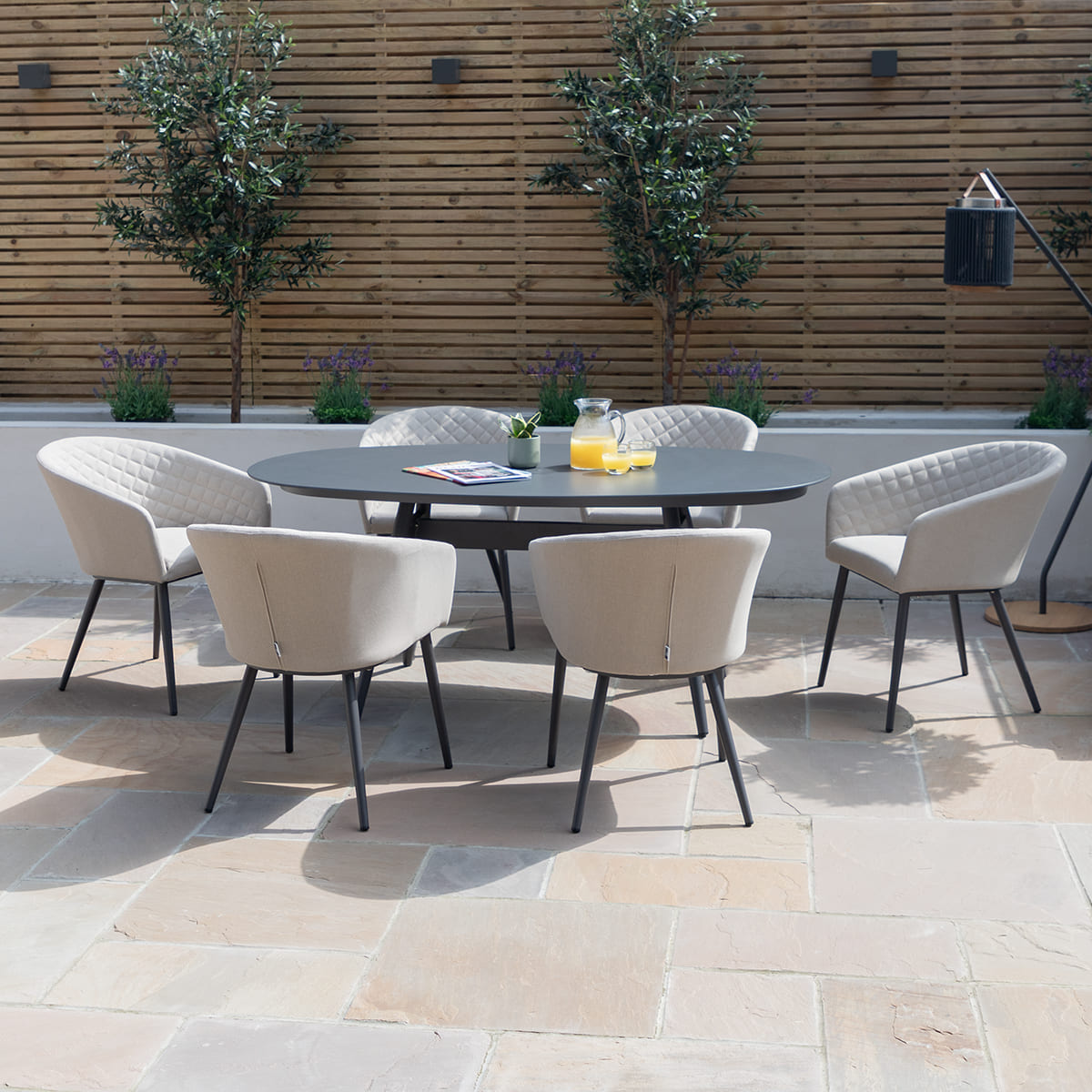 Modern Simple Patio Dining Set - đánh giá và giá Outdoor Furniture Dining Set