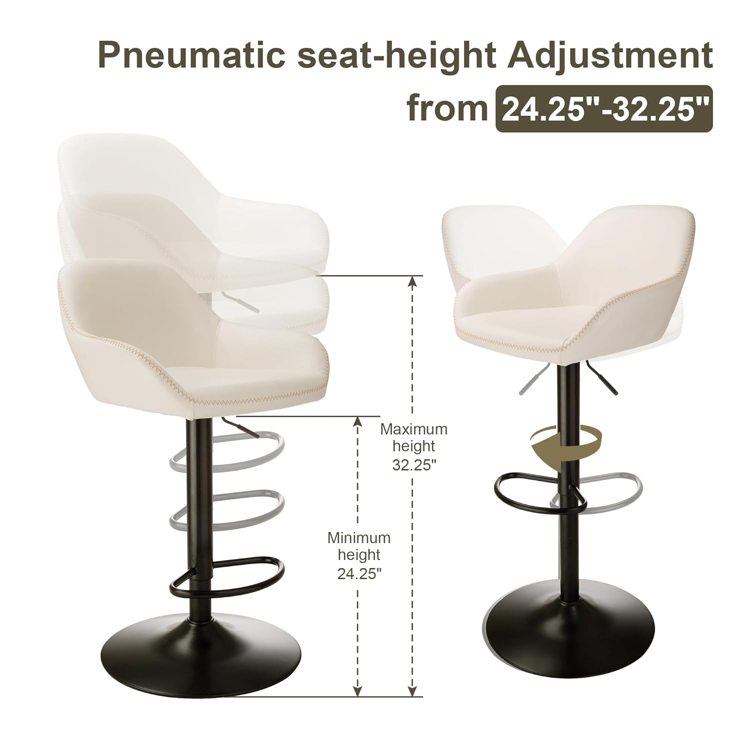 3Pc Pub Table & Swivel PU Bar  - đánh giá và giá Outdoor Furniture Dining Set
