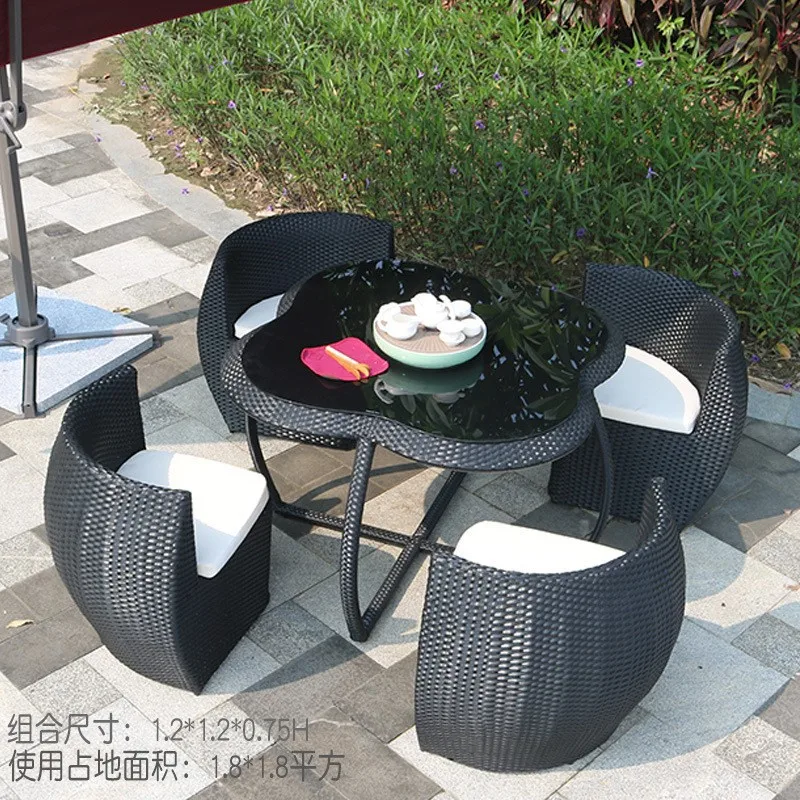 DSA outdoor rattan table and c - đánh giá và giá Outdoor Furniture In Store