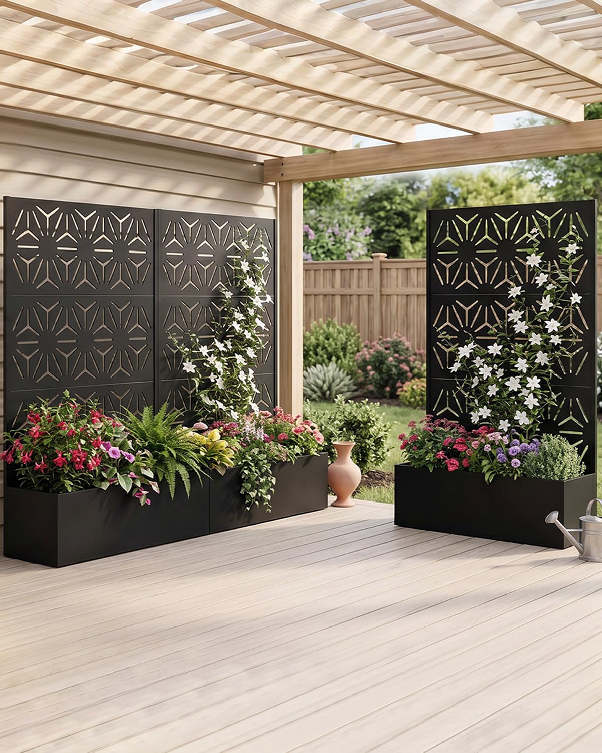 All-Weather Metal Planter Box  - đánh giá và giá Planter Raised Metal