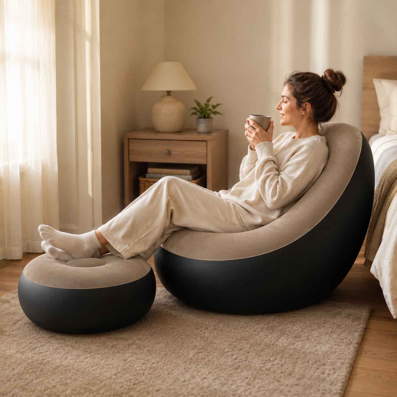 Inflatable Chair for Adults,Po - đánh giá và giá Outdoor Furniture Lowes