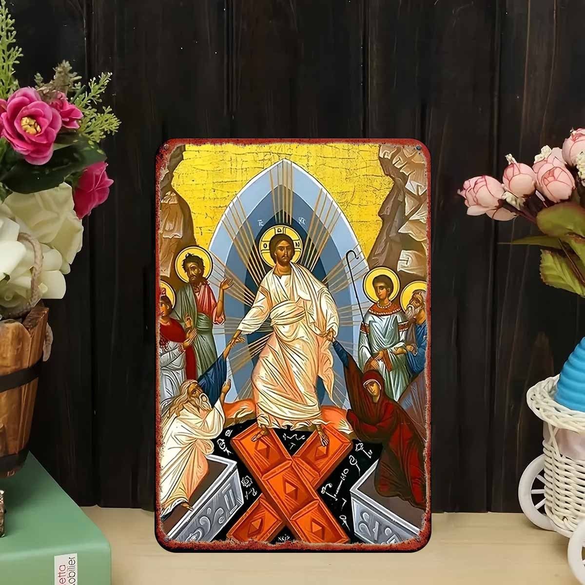 2D Vintage Metal Sign Easter A - đánh giá và giá Outdoor Furniture Metal