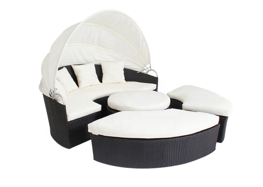 Patio Sectional Round Daybed R - đánh giá và giá Outdoor Daybed Sofa