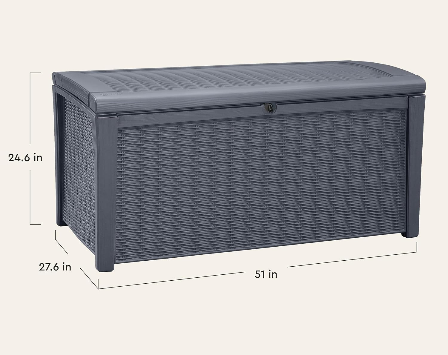 110 Gallon Outdoor Storage Dec - đánh giá và giá Outdoor Furniture Cushions