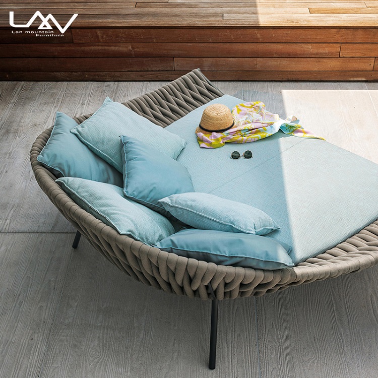 Modern Outdoor Garden Weave Ro - đánh giá và giá Outdoor Daybed Sofa
