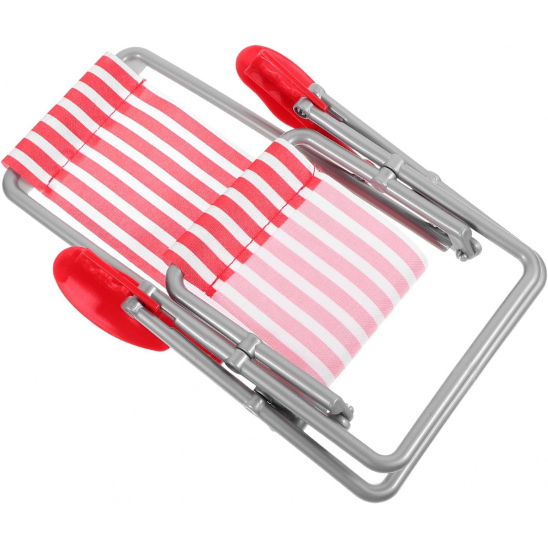 Folding Beach Chair Model Red  - đánh giá và giá Outdoor Furniture Material
