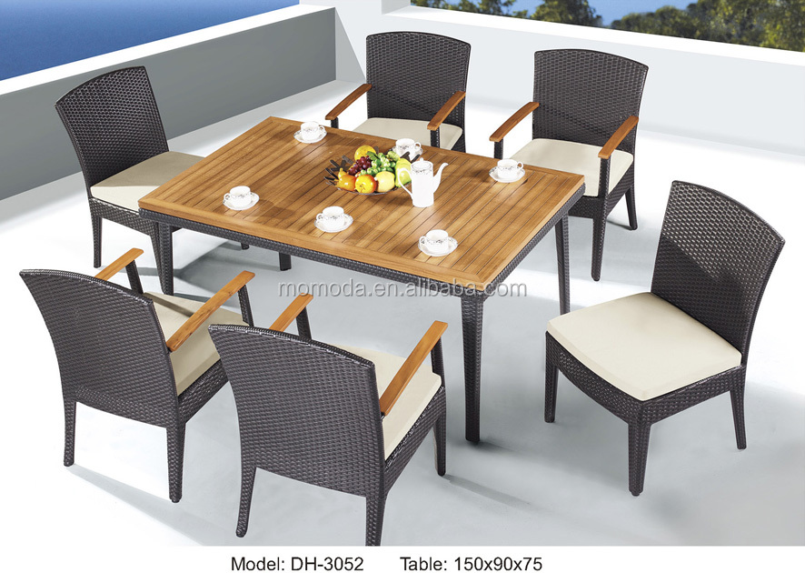 Custom New Style Outdoor Patio - đánh giá và giá Outdoor Furniture Dining Set