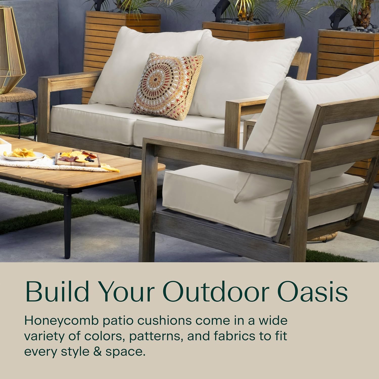 Outdoor Patio Furniture, Solid - đánh giá và giá Outdoor Furniture Cushions