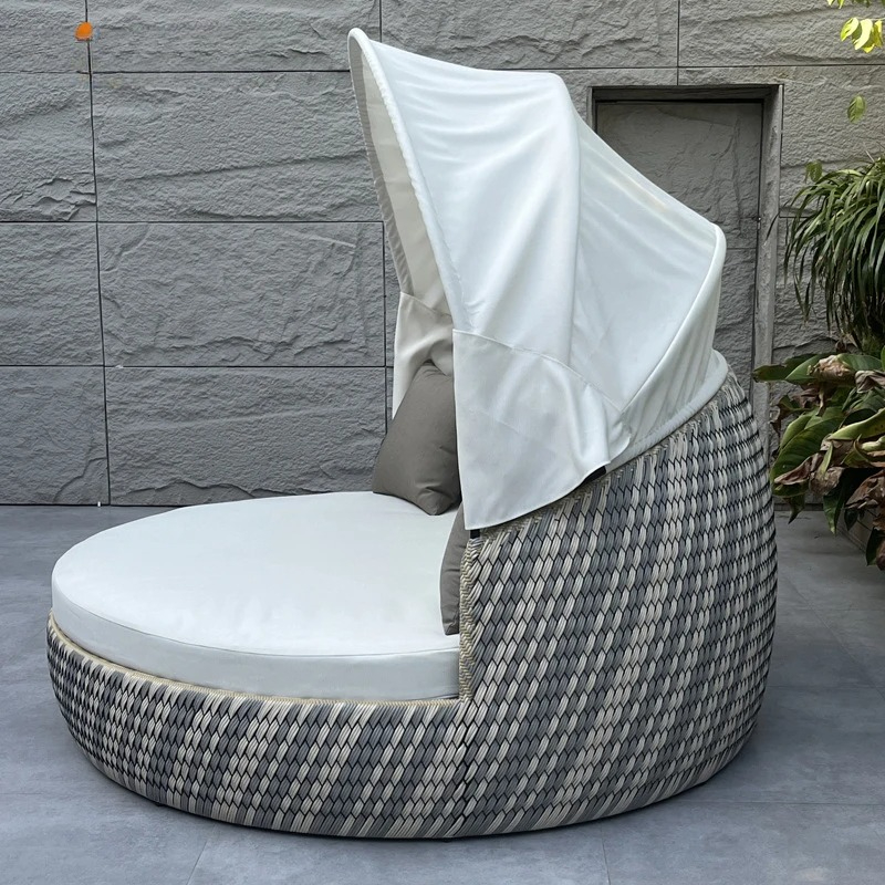Daybed,Anti-UV Rustproof Round - đánh giá và giá Outdoor Daybed Sofa
