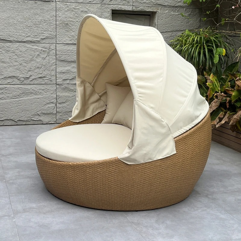Daybed,Anti-UV Rustproof Round - đánh giá và giá Outdoor Daybed Sofa