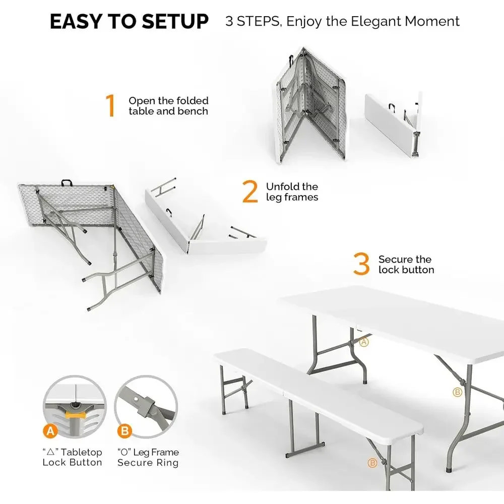 Outdoor Picnic Table Set with  - đánh giá và giá Outdoor Furniture Dining Set