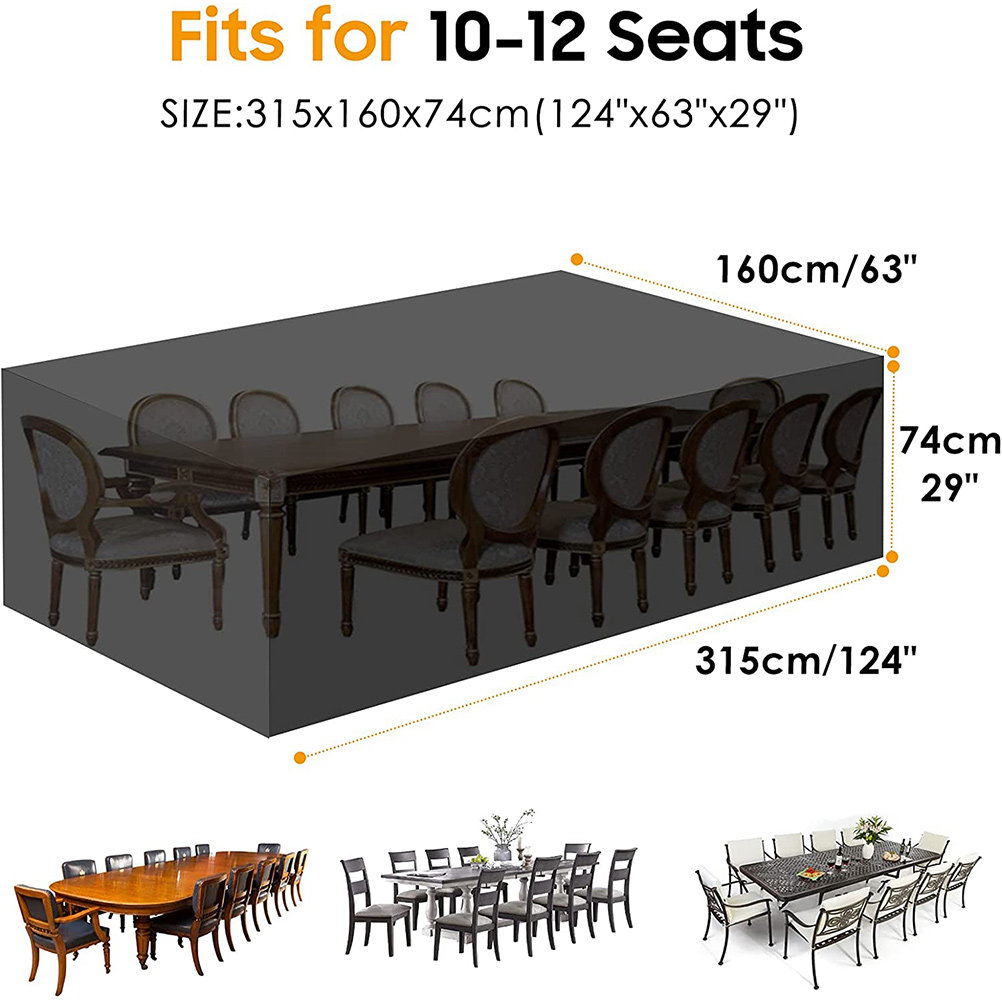 Waterproof Garden Table Cover  - đánh giá và giá Outdoor Furniture Covers Waterproof