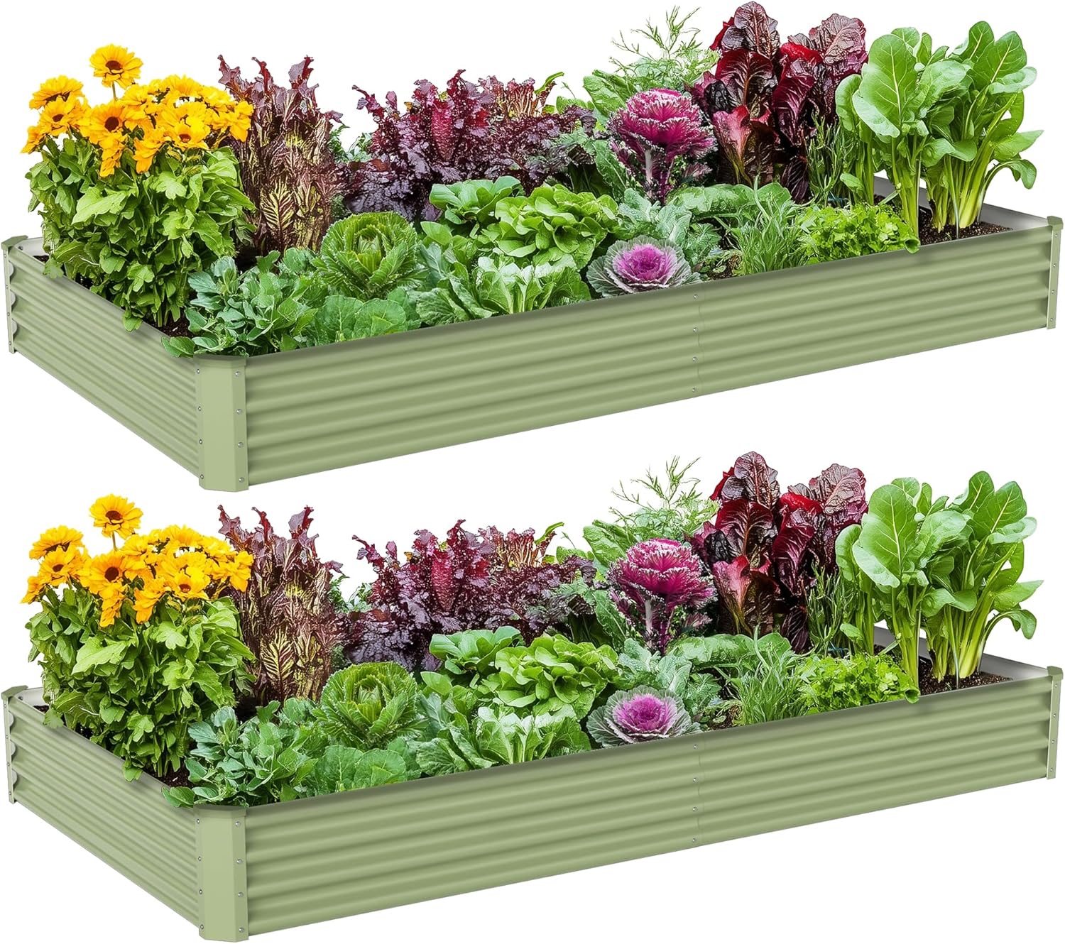 Outdoor Vegetable Gardening Me - đánh giá và giá Planter Raised Metal