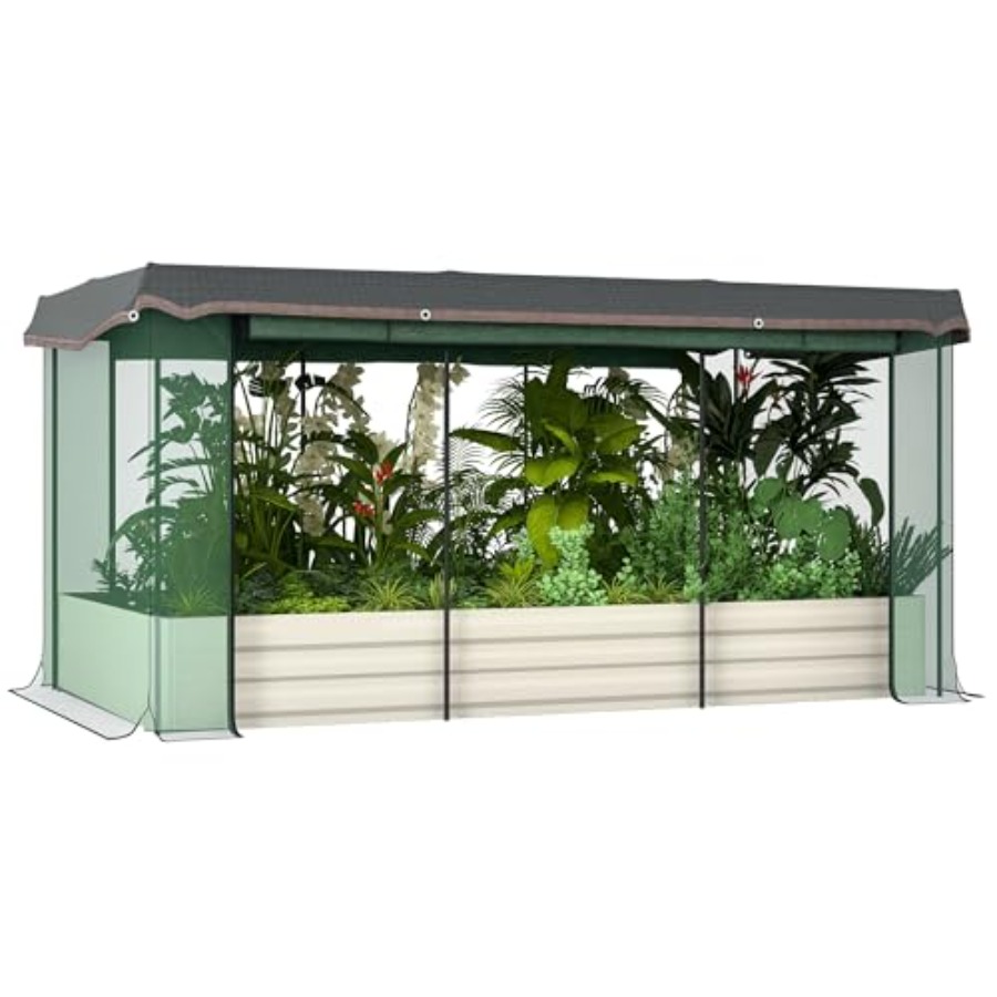 7.3 x 3.4 x 1 ft Galvanized Ra - đánh giá và giá Planter Raised Metal