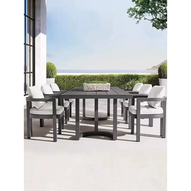 Nordic Outdoor Teak Wood Dinin - đánh giá và giá Outdoor Furniture Dining Set