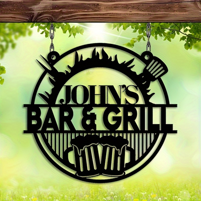 Customizable Wrought Iron Sign - đánh giá và giá Outdoor Furniture Metal