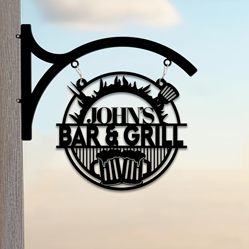 Customizable Wrought Iron Sign - đánh giá và giá Outdoor Furniture Metal