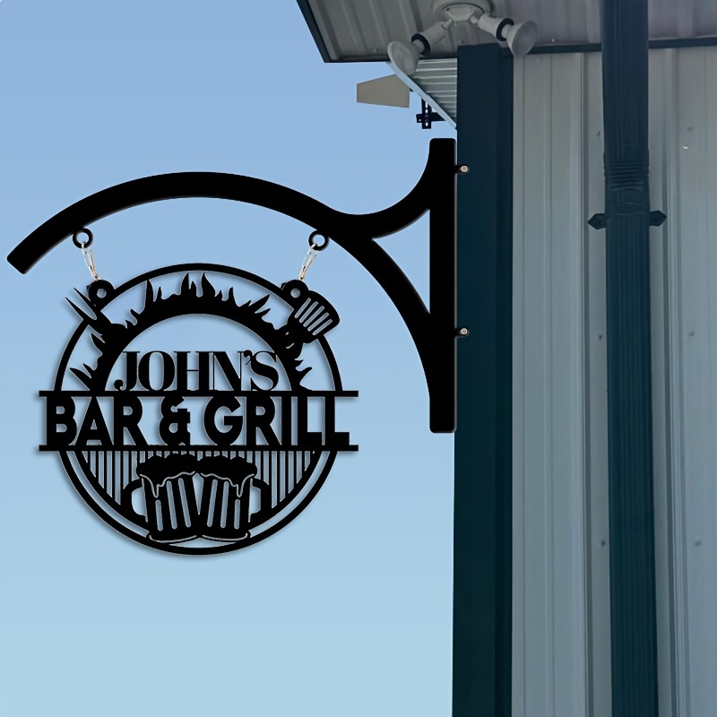 Customizable Wrought Iron Sign - đánh giá và giá Outdoor Furniture Metal