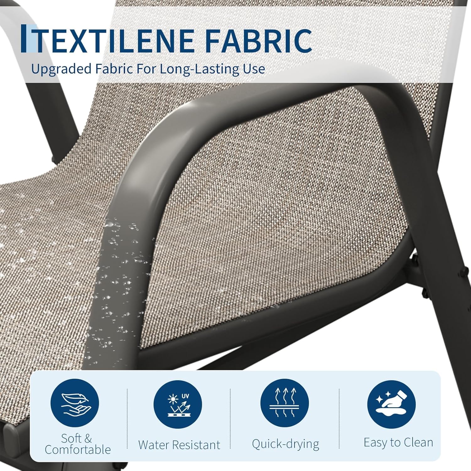 Patio Dining Chairs Set of 4,  - đánh giá và giá Outdoor Furniture Dining Set