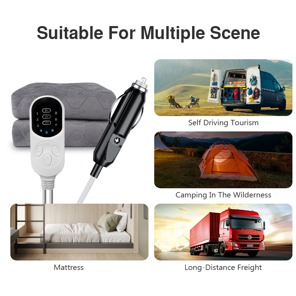 12V Cars Electric Blanket Heat - đánh giá và giá Outdoor Furniture Pads