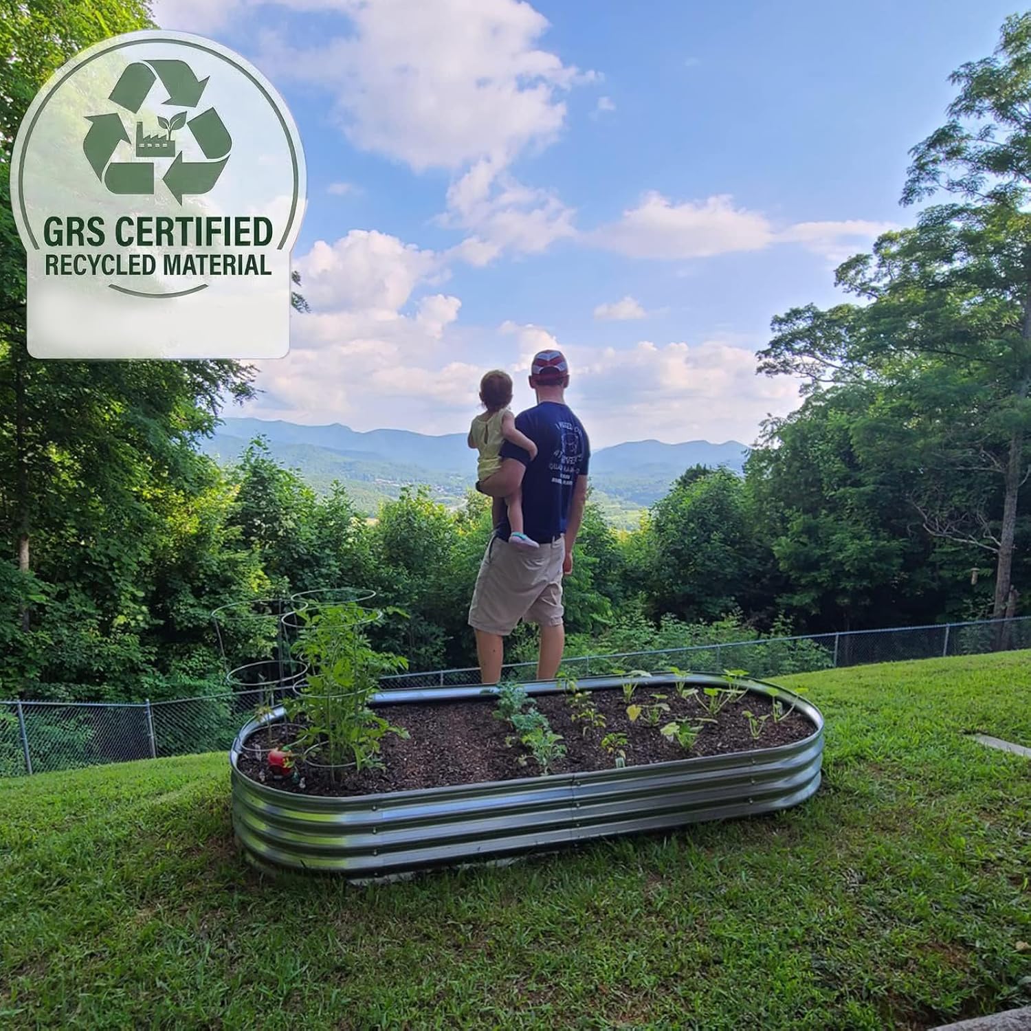 Raised Garden Bed GRS Certifie - đánh giá và giá Planter Raised Metal