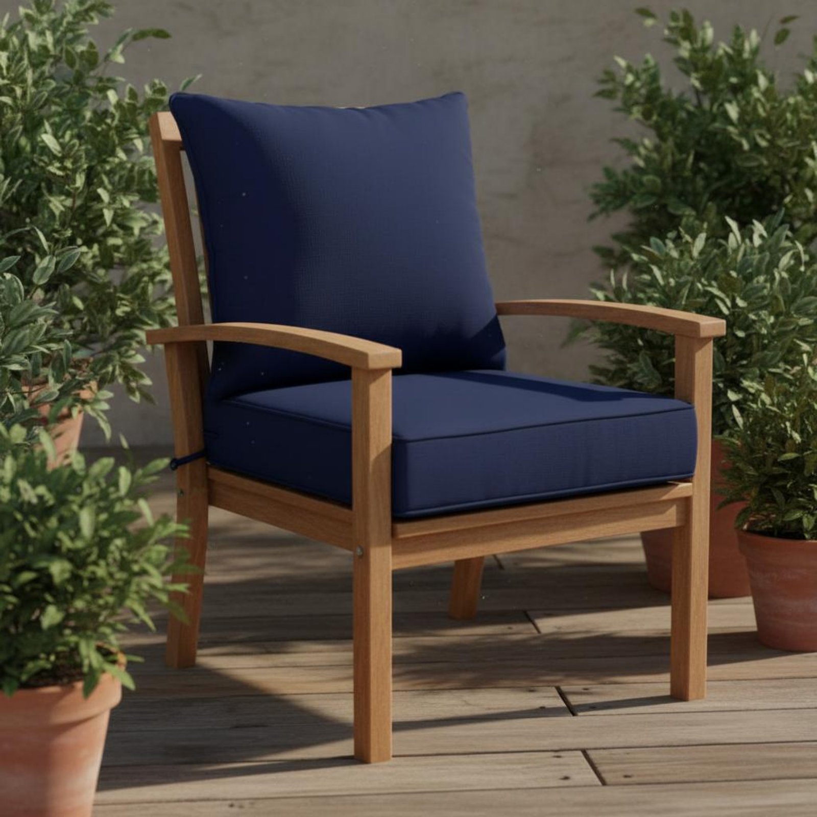 Patio Chair Pad Hidden Closure - đánh giá và giá Outdoor Furniture Cushions