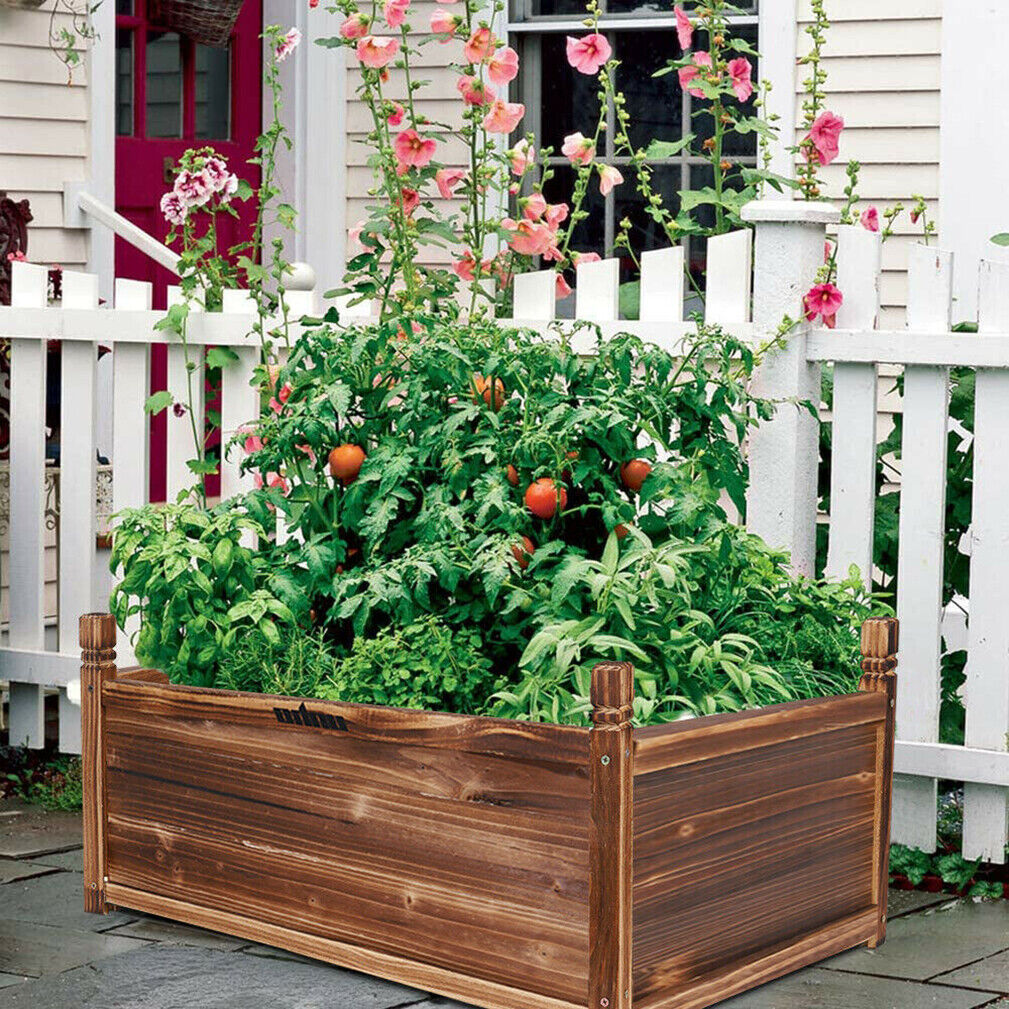 Outdoor Wood Planter Box Raise - đánh giá và giá Outdoor Daybed Furniture