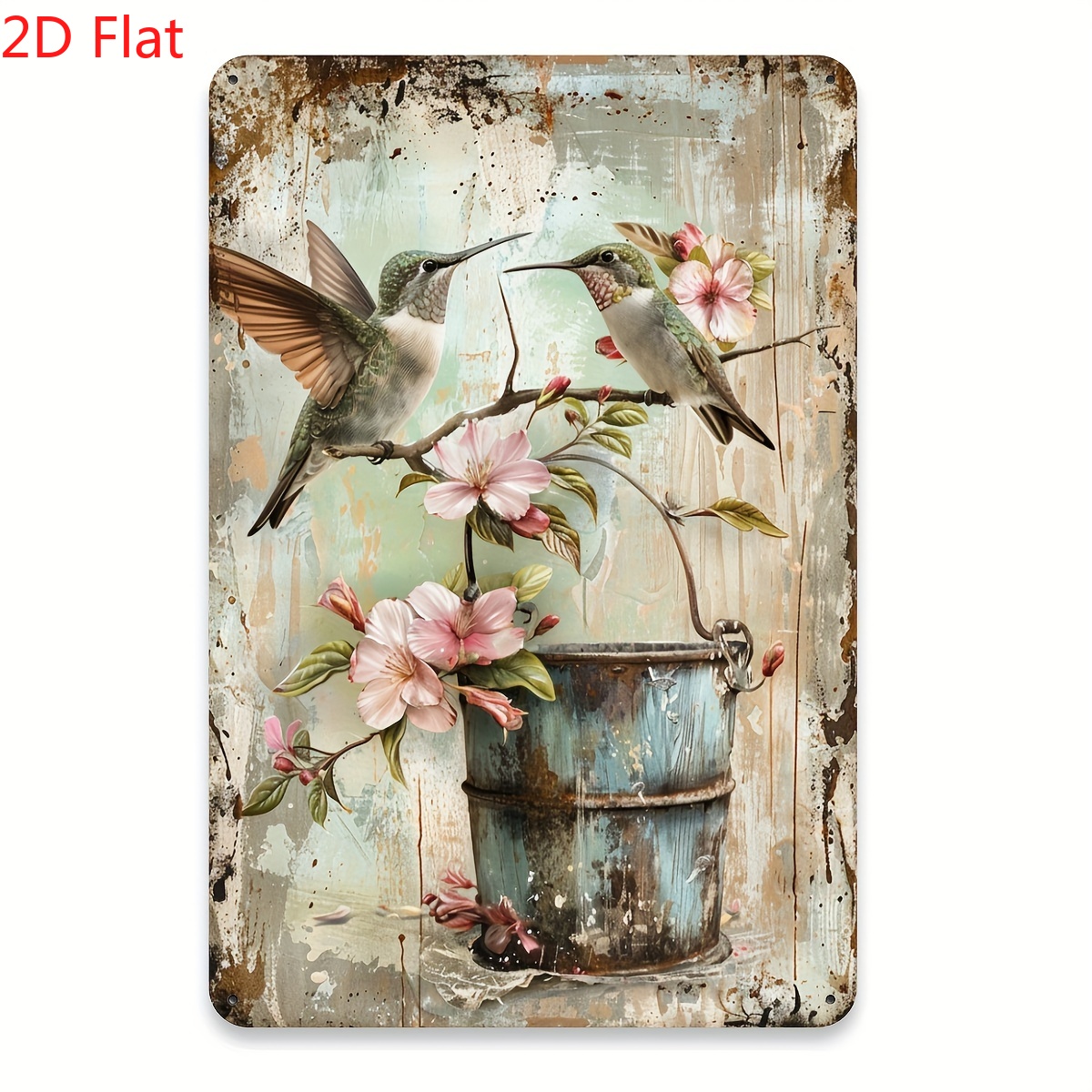 1pc Vintage Hummingbird & Flor - đánh giá và giá Outdoor Furniture Metal