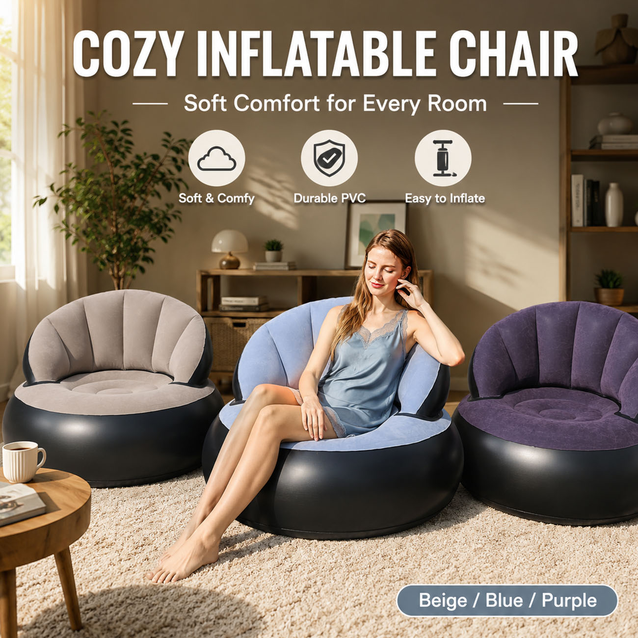 Inflatable Chair for Adults, F - đánh giá và giá Outdoor Furniture Lowes