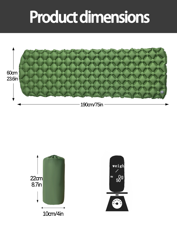 Camping Inflatable Mattress in - đánh giá và giá Outdoor Furniture Pads
